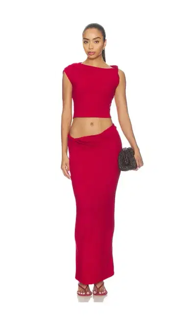 4th & Reckless Sofi Jersey Knit Skirt | Thumbnail 5