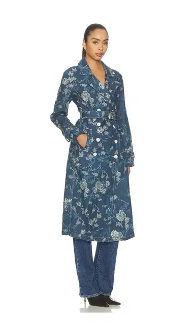 L'Agence Bradley Linen Trench | Thumbnail 3 L'Agence Bradley Linen Trench | Thumbnail 3
