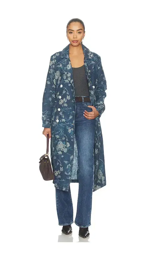 L'AGENCE Bradley Linen Trench