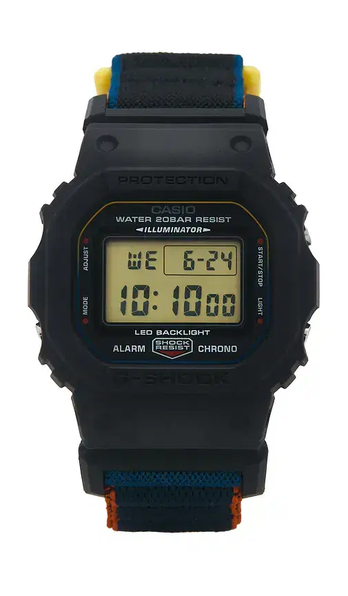 G-Shock DW5600 Cloth Band Series Watch