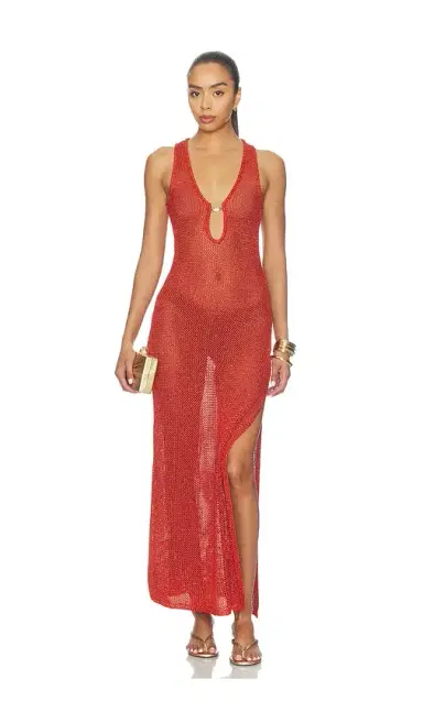Runaway The Label Ariya Sleeveless Knit Maxi Dress | Thumbnail 1