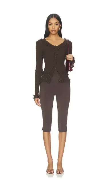 OperaSPORT Caroline Seamless Cardigan | Thumbnail 4