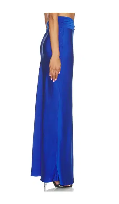 Lapointe x REVOLVE Lightweight Satin Asymmetric Maxi Skirt | Thumbnail 2 Lapointe x REVOLVE Lightweight Satin Asymmetric Maxi Skirt | Thumbnail 2