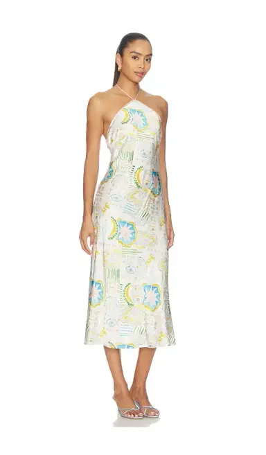 For Love & Lemons Tide Pool Midi Dress | Thumbnail 2 For Love & Lemons Tide Pool Midi Dress | Thumbnail 2