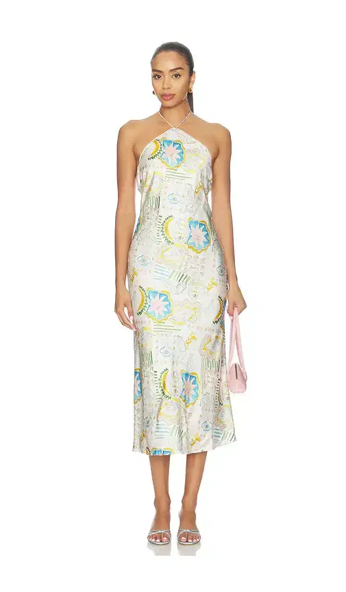 For Love & Lemons Tide Pool Midi Dress