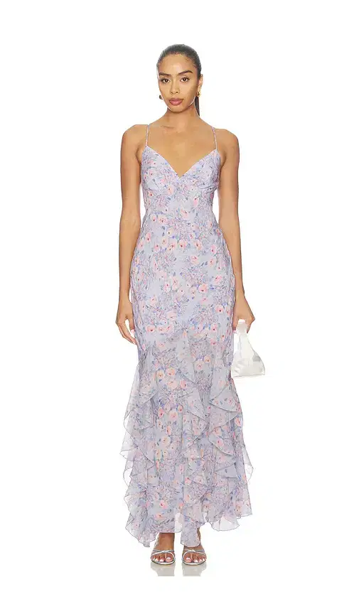 For Love & Lemons Elea Maxi Dress