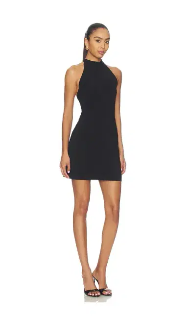 Norma Kamali x Lifestyle Halter Mini Dress | Thumbnail 2 Norma Kamali x Lifestyle Halter Mini Dress | Thumbnail 2