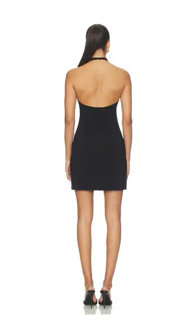 Norma Kamali x Lifestyle Halter Mini Dress | Thumbnail 3 Norma Kamali x Lifestyle Halter Mini Dress | Thumbnail 3
