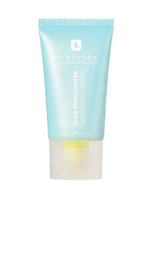 erborian Glow Moisturizer For Korean Glass Skin Effect With Hyaluronic Acid And 5% Niacinamide 20mL