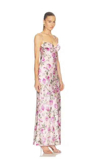 L'Agence Sayla Bias Cut Maxi Dress | Thumbnail 2 L'Agence Sayla Bias Cut Maxi Dress | Thumbnail 2