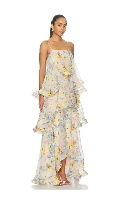 Elliatt Armani Tiered Maxi Dress | Thumbnail 2 Elliatt Armani Tiered Maxi Dress | Thumbnail 2