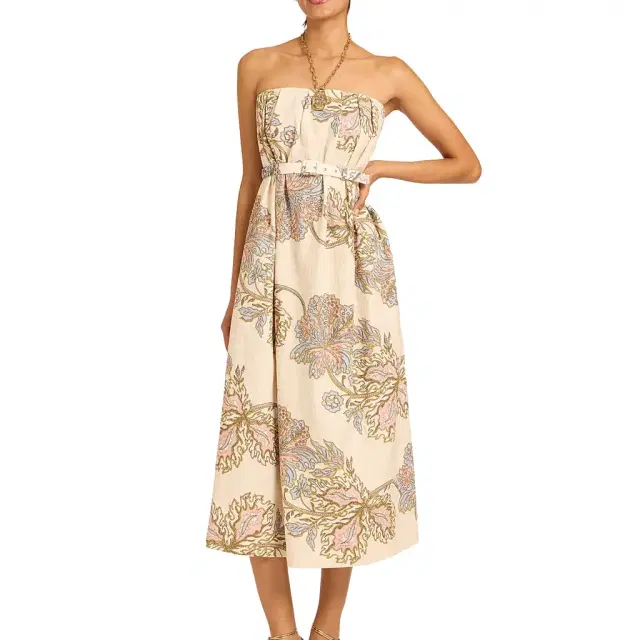 La DoubleJ Belted Filter Dress