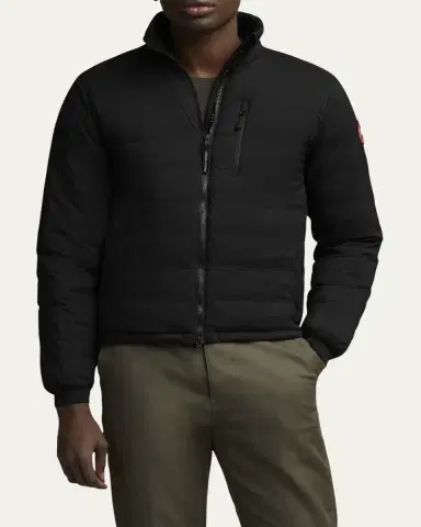 Canada Goose Men's Lodge Zip-Front Puffer Coat | Thumbnail 2 Canada Goose Men's Lodge Zip-Front Puffer Coat | Thumbnail 2