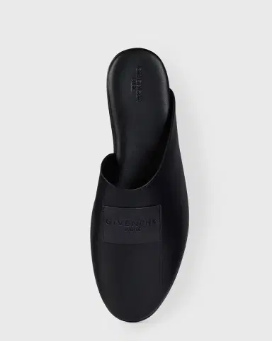 Givenchy Label Leather Mules | Thumbnail 4 Givenchy Label Leather Mules | Thumbnail 4