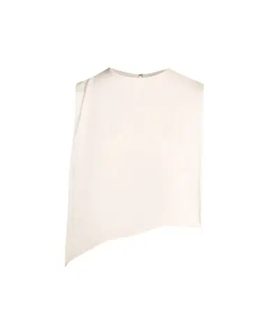 Vince Asymmetric Satin Lace Top | Thumbnail 1 Vince Asymmetric Satin Lace Top | Thumbnail 1