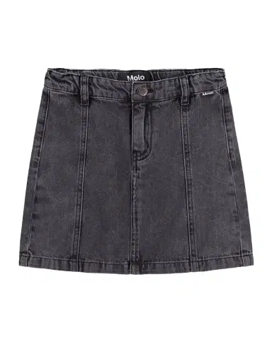 Molo Girl's Bellamy Denim Mini Skirt, Size 3-6 | Thumbnail 1