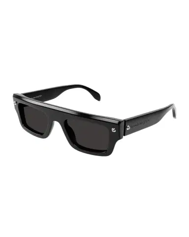 Alexander McQueen Flat-Top Studded Acetate Rectangle Sunglasses | Thumbnail 1 Alexander McQueen Flat-Top Studded Acetate Rectangle Sunglasses | Thumbnail 1