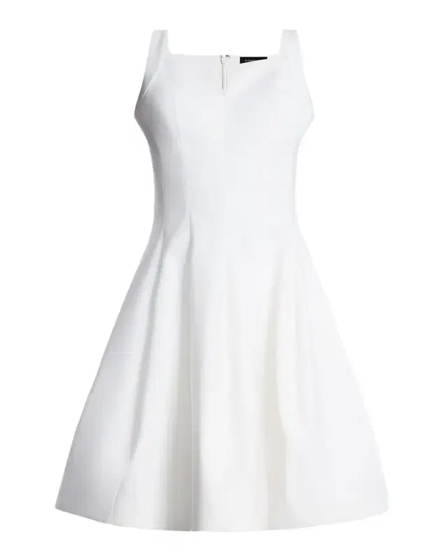 Tulip Pleated Fit-&-Flare Dress