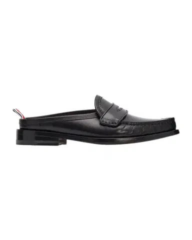Thom Browne Varsity Leather Loafer Mules | Thumbnail 1