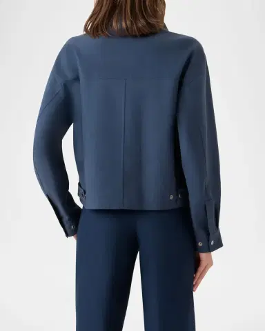 Akris Kamil Double-Faced Cotton Jacket | Thumbnail 3 Akris Kamil Double-Faced Cotton Jacket | Thumbnail 3