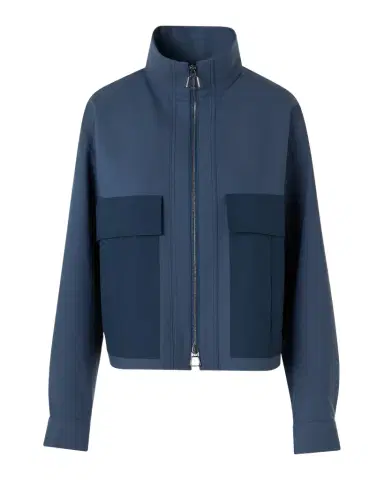 Akris Kamil Double-Faced Cotton Jacket | Thumbnail 1 Akris Kamil Double-Faced Cotton Jacket | Thumbnail 1