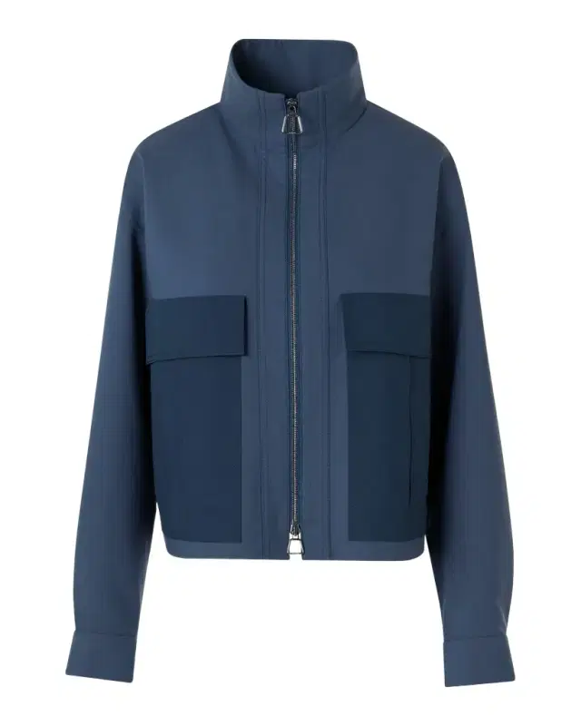 Akris Kamil Double-Faced Cotton Jacket