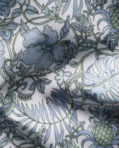 Eton Men 's Signature Twill Floral Slim-Fit Dress Shirt | Thumbnail 7
