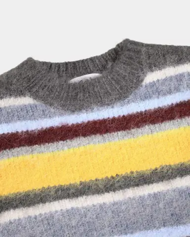 Molo Boy 's Brian Striped Crewneck Sweater, Size 3-6 | Thumbnail 3 Molo Boy 's Brian Striped Crewneck Sweater, Size 3-6 | Thumbnail 3