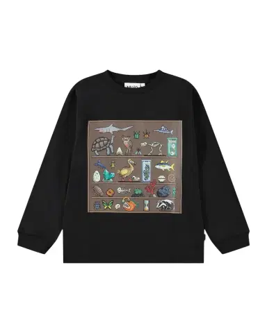 Molo Boy 's Rube Graphic-Print Organic Cotton T-Shirt, Size 2-7 | Thumbnail 1