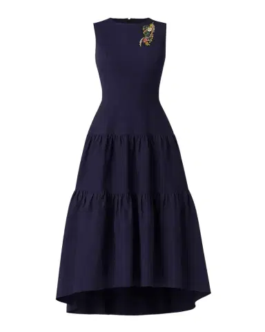 Shoshanna Skylar Tiered High-Low Maxi Dress | Thumbnail 1 Shoshanna Skylar Tiered High-Low Maxi Dress | Thumbnail 1