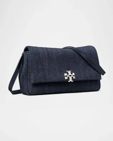 Tory Burch Charlie Denim Crossbody Wallet | Thumbnail 3