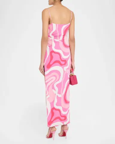 Generation Love Hailey Geometric Jersey Maxi Dress | Thumbnail 3 Generation Love Hailey Geometric Jersey Maxi Dress | Thumbnail 3