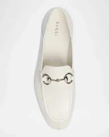 Gucci Jordaan Soft Leather Loafers with Horsebit | Thumbnail 4 Gucci Jordaan Soft Leather Loafers with Horsebit | Thumbnail 4