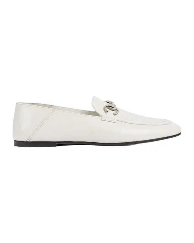 Gucci Jordaan Soft Leather Loafers with Horsebit