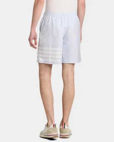 Thom Browne Men's Engineered 4-Bar Oxford Rugby Shorts | Thumbnail 3 Thom Browne Men's Engineered 4-Bar Oxford Rugby Shorts | Thumbnail 3