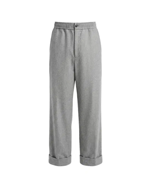 Giorgio Armani Men 's Stretch Wool-Cashmere Straight-Leg Trousers