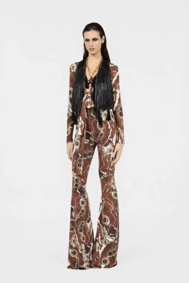 Roberto Cavalli Mini Butterfly Print Jumpsuit | Thumbnail 2 Roberto Cavalli Mini Butterfly Print Jumpsuit | Thumbnail 2