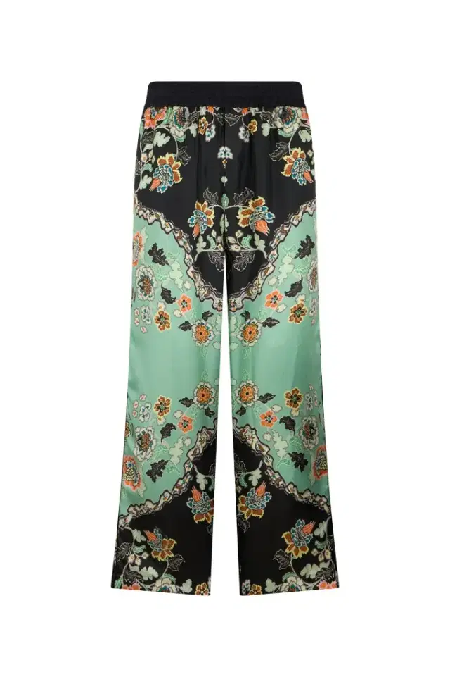 Kimono Print Trousers