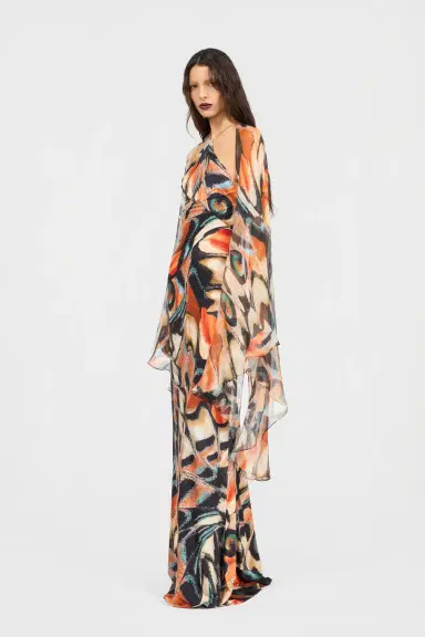Roberto Cavalli Butterfly Print Dress | Thumbnail 2