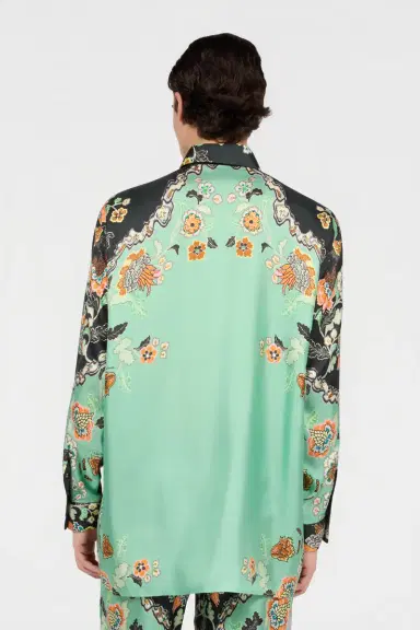Roberto Cavalli Kimono Print Shirt | Thumbnail 3 Roberto Cavalli Kimono Print Shirt | Thumbnail 3