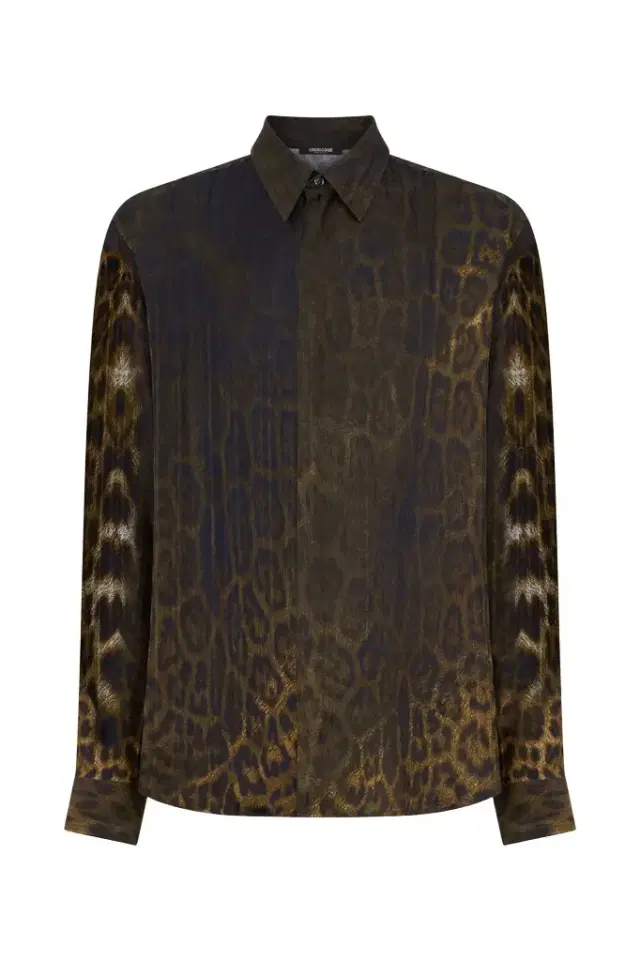 Roberto Cavalli Jaguar Print Shirt