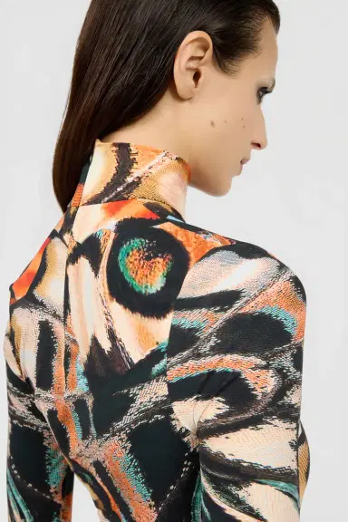 Roberto Cavalli Butterfly Print Top | Thumbnail 5 Roberto Cavalli Butterfly Print Top | Thumbnail 5