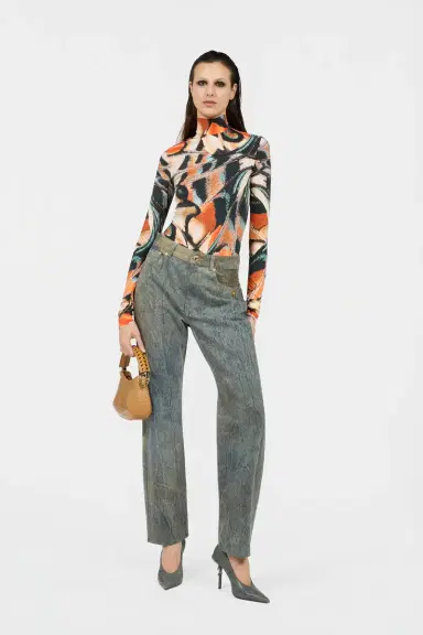 Roberto Cavalli Butterfly Print Top | Thumbnail 6 Roberto Cavalli Butterfly Print Top | Thumbnail 6