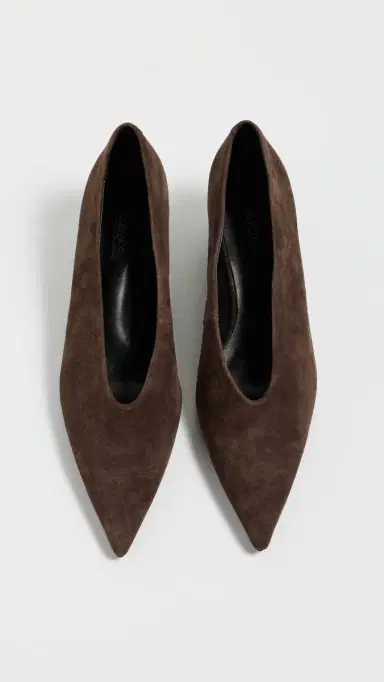 Tony Bianco Cherry Kitten Heel Pumps Espresso Suede | Thumbnail 5 Tony Bianco Cherry Kitten Heel Pumps Espresso Suede | Thumbnail 5