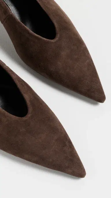 Tony Bianco Cherry Kitten Heel Pumps Espresso Suede | Thumbnail 6 Tony Bianco Cherry Kitten Heel Pumps Espresso Suede | Thumbnail 6