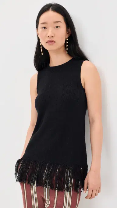SIMONMILLER Lisel Knit Top Black | Thumbnail 2
