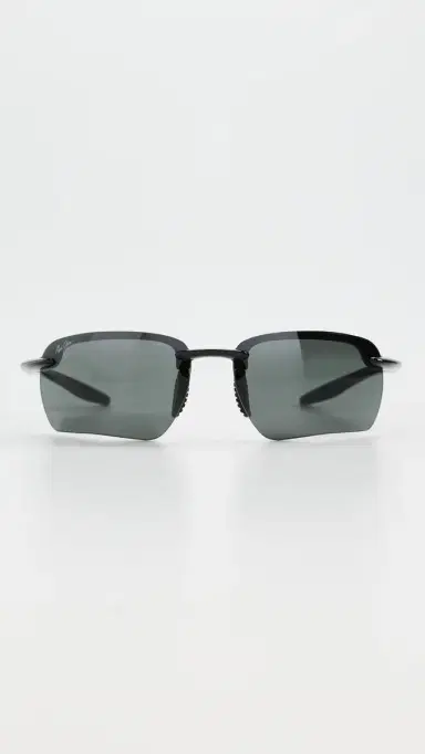 Maui Jim Golf Style Sunglasses Black-Black-Grey One Size | Thumbnail 2