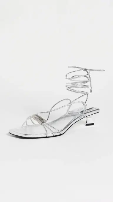 rag & bone Liv Strappy Sandals Silver | Thumbnail 2 rag & bone Liv Strappy Sandals Silver | Thumbnail 2