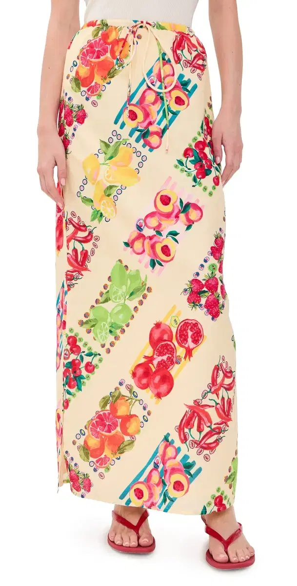 Never Fully Dressed Fruit Mabel Skirt Cream