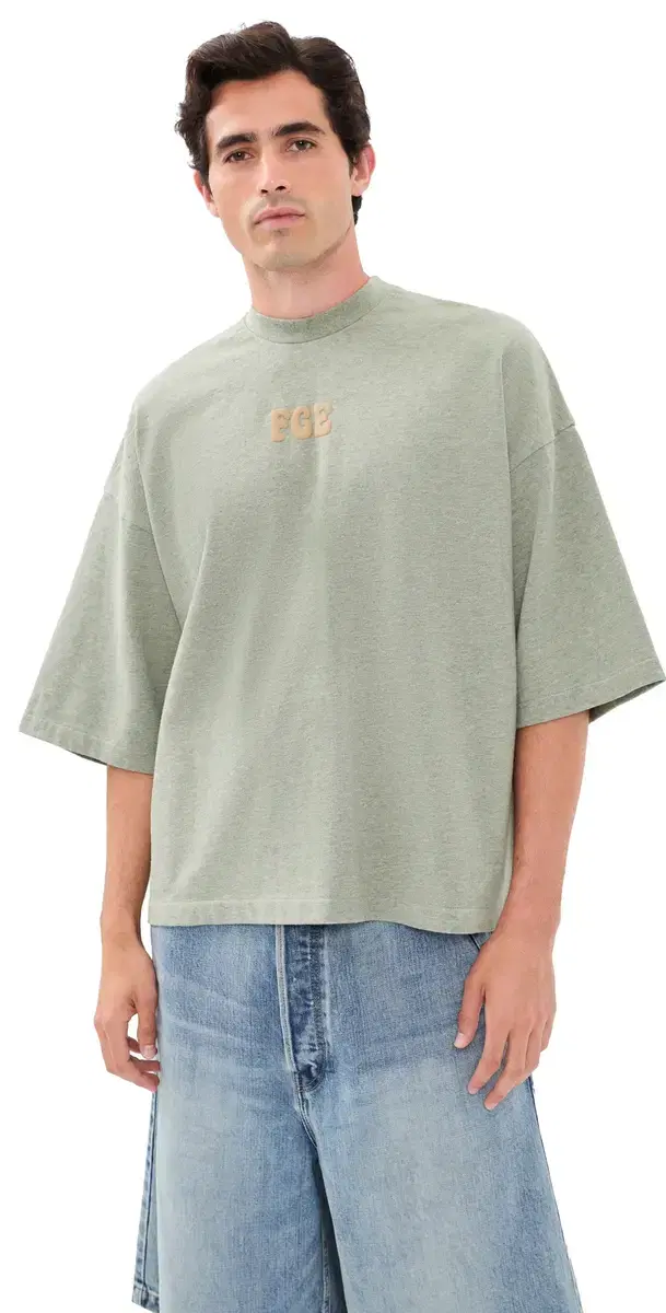 Merch Tee Washed eal Heather